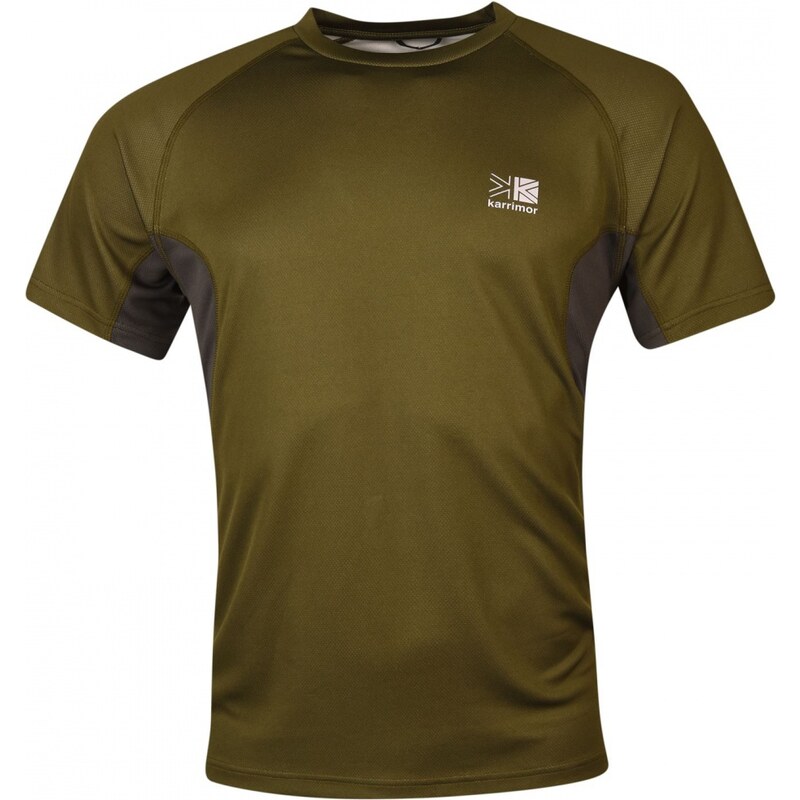 Karrimor Aspen Technical T Shirt, khaki/charcoal