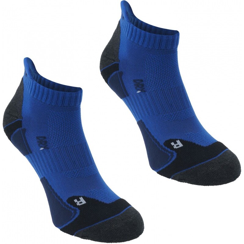Karrimor 2 Pack Running Socks Mens, blue/navy