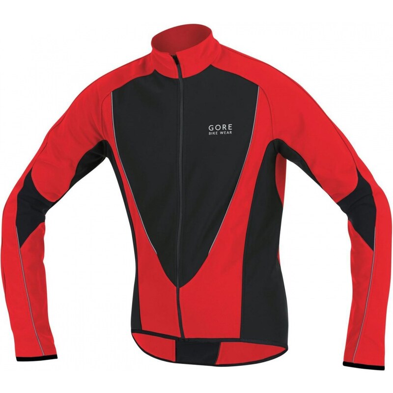 Gore Power Jacket Cycle Jacket Mens, red/black