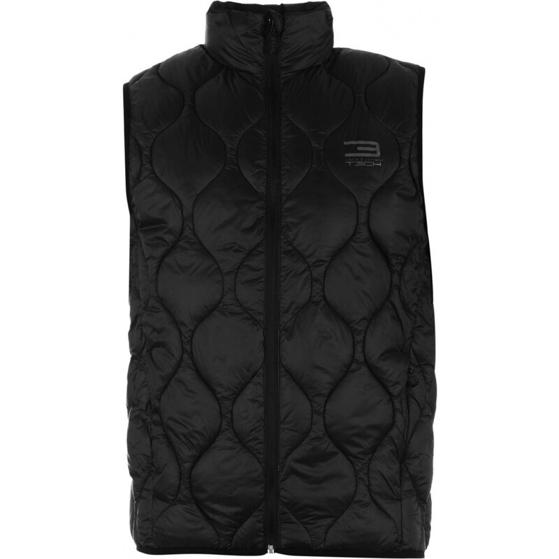 Jack and Jones Duncan Body Warmer Mens, black