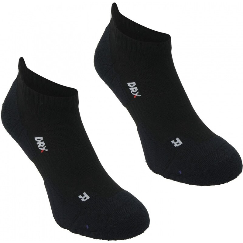 Karrimor 2 Pack Running Socks Mens, black