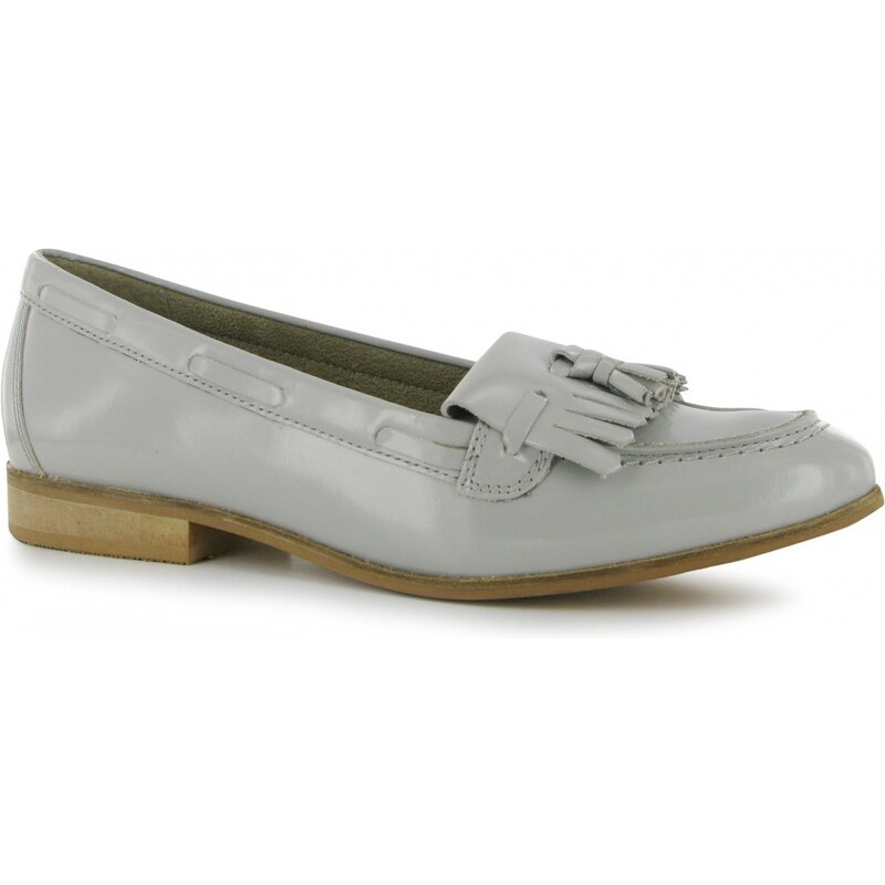 Firetrap Fornax Ladies Loafers, grey patent
