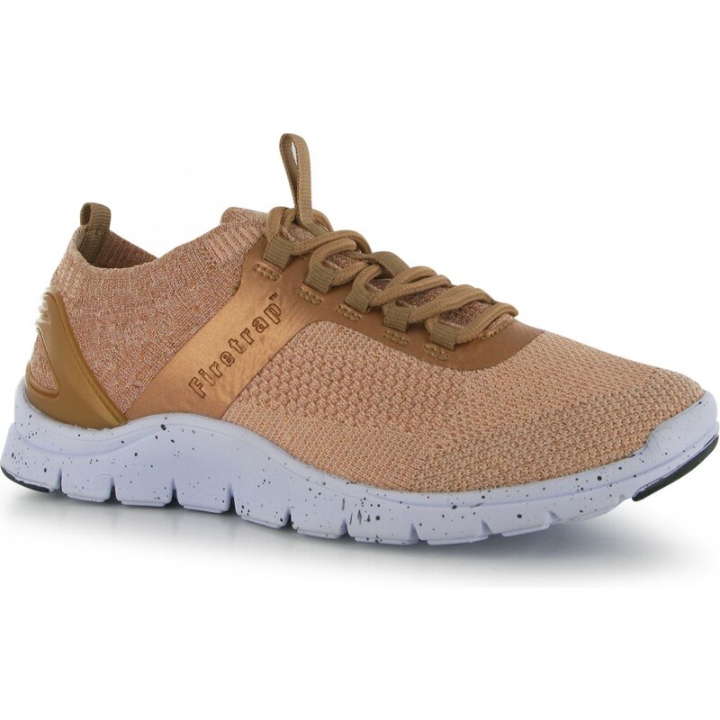 Firetrap Orion Run Trainers Ladies, nude/rose gold