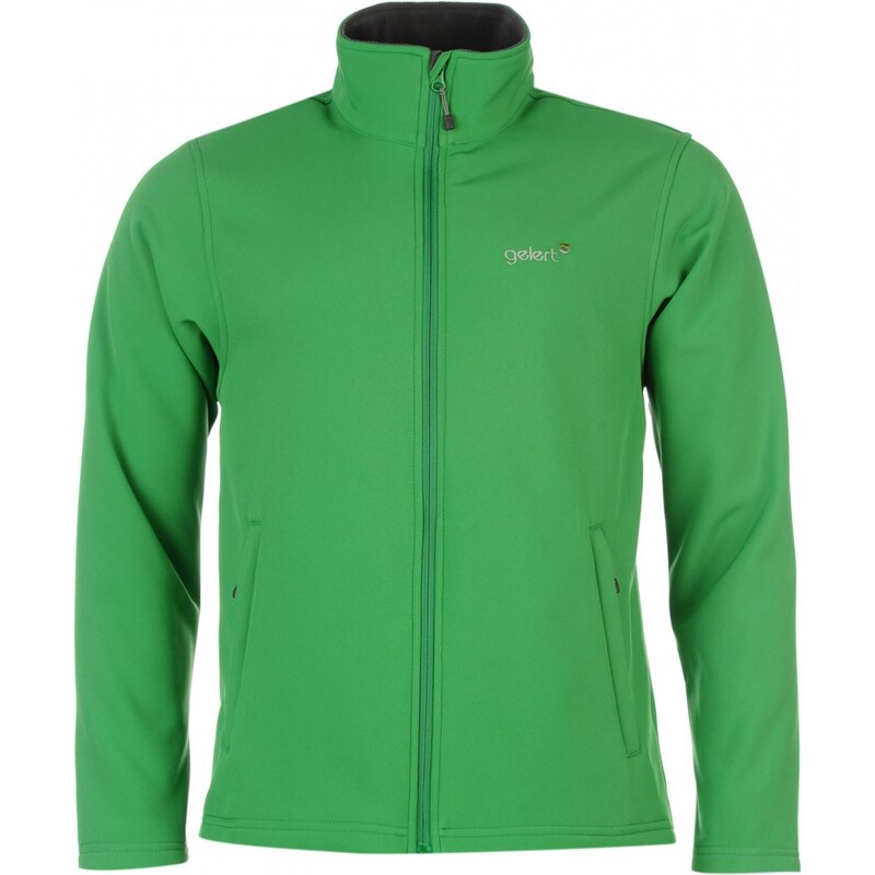 Gelert Softshell Jacket Mens, bright green