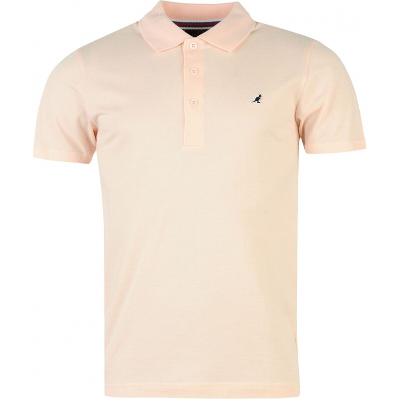 Kangol Slim Fit Polo Shirt Mens, pale pink