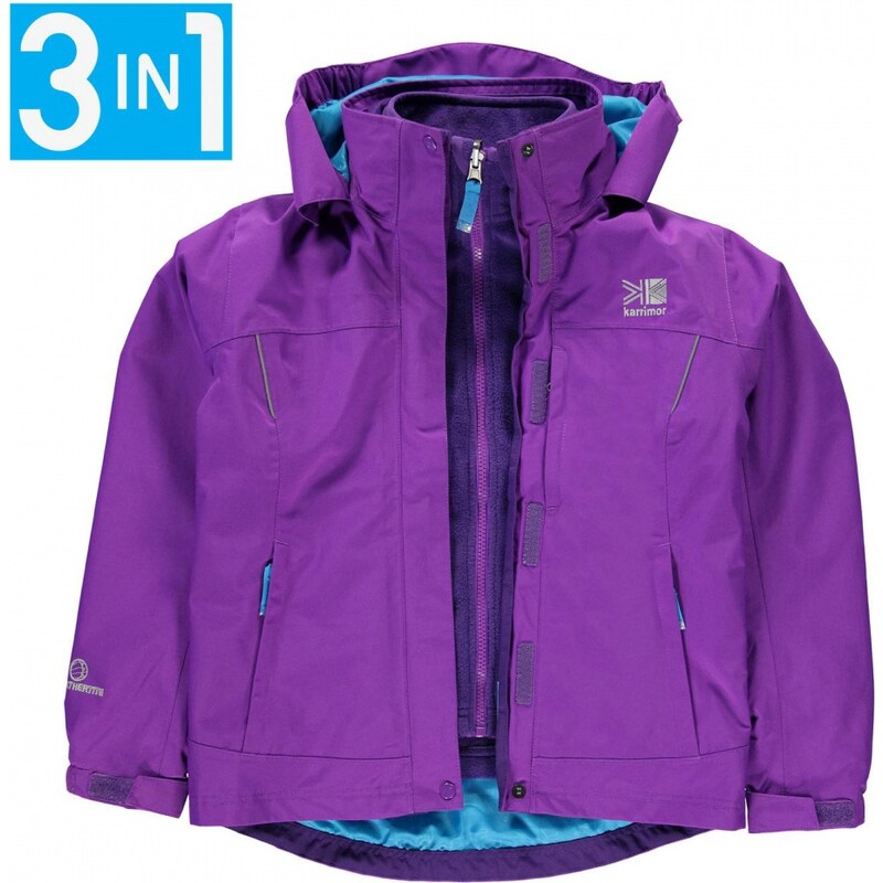 Karrimor 3in1 Jacket Kids, purple