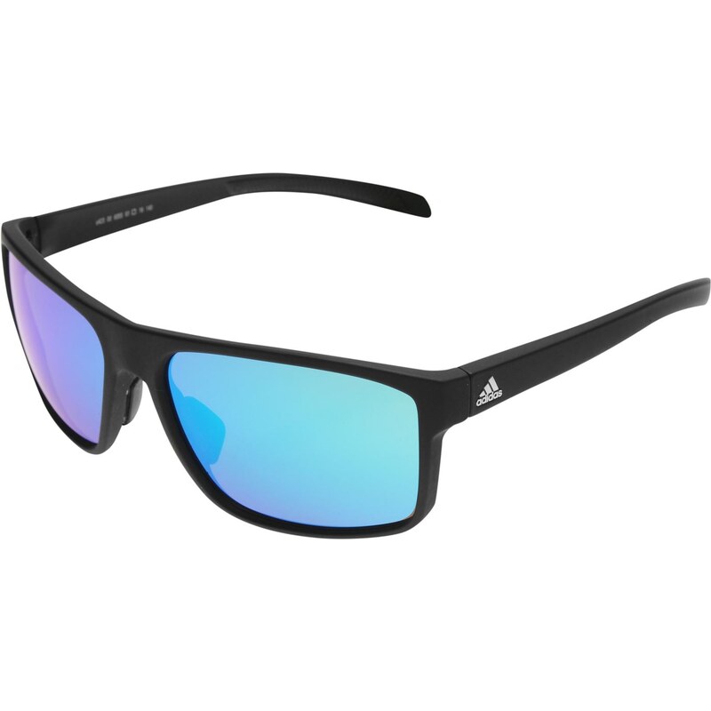 Adidas Whipstart Mirrored Sunglasses, black/blue