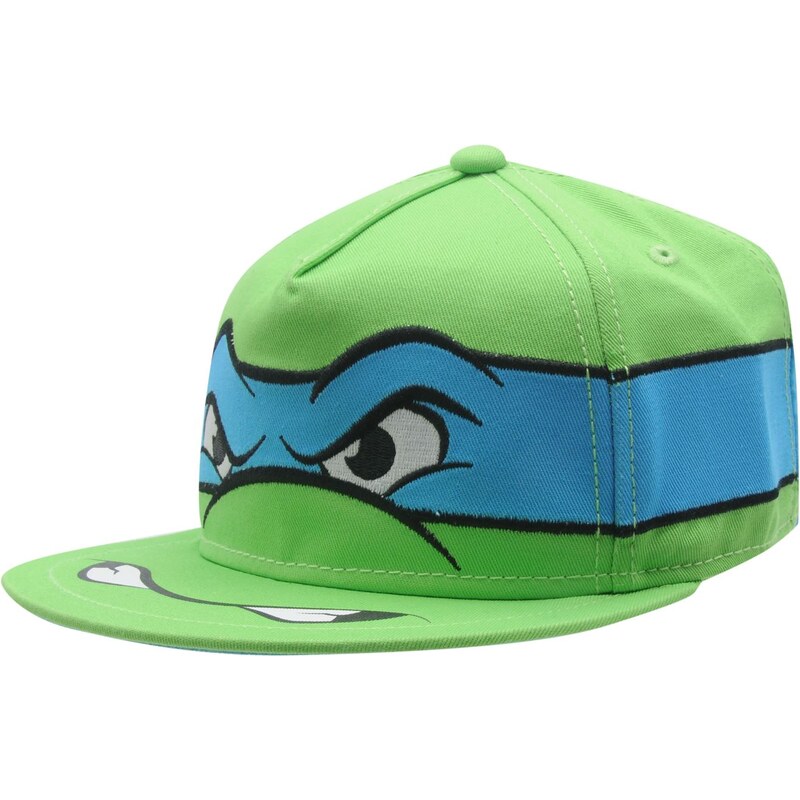 Character Turtles Leo Snap Back Cap Junior Boys, green/blue