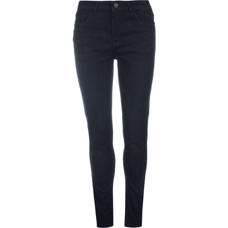 Firetrap Blackseal Naomi Skinny Womens Jeans, black/blue