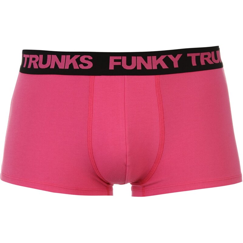 Funky Trunks Trunks Boxer Trunks Mens, still pink