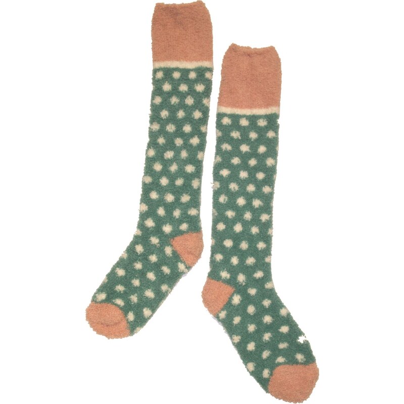 Horseware Soft Sock Ladies, seagreen spot