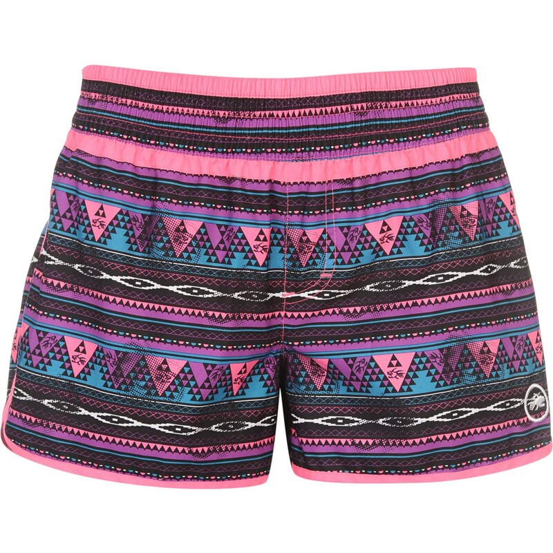 Hot Tuna Caribbean Shorts Ladies, pink aop