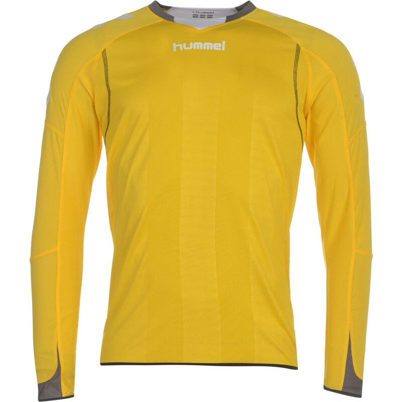 Hummel 097 Long Sleeve T Shirt Mens, yellow