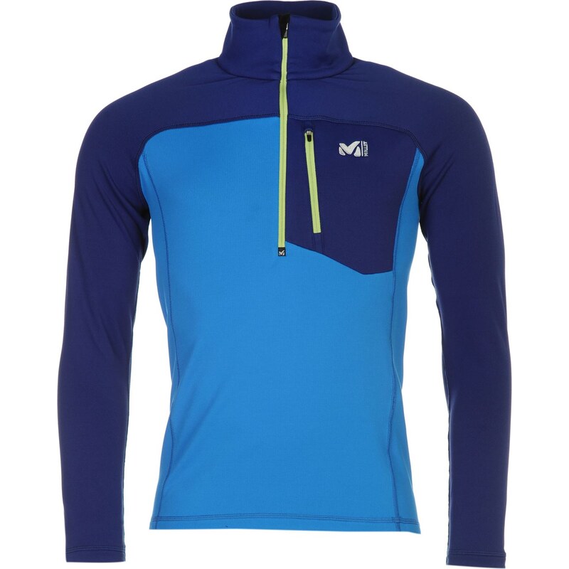 Millet Technostretch Half Zip Fleece Mens, blue