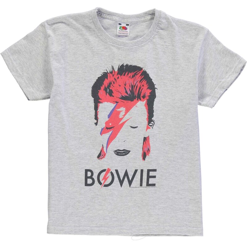 Official David Bowie T Shirt Junior Boys, aladdin sane