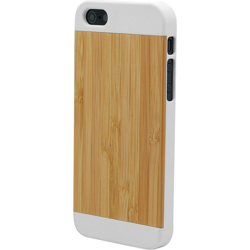 Dřevěný kryt pro iPhone 5/5S WOODER EVOLUTION Bílý