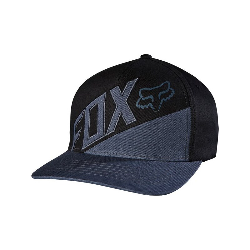 Kšiltovka Fox Predictive flexfit Hat pewter S/M