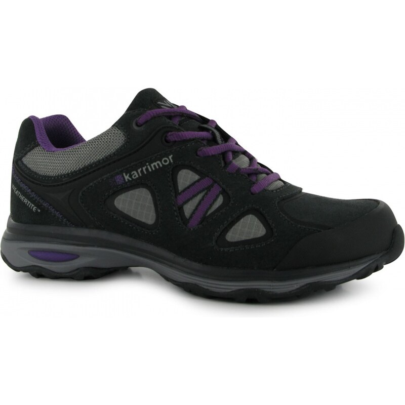 Karrimor Evelyn Ladies Walking Shoes, charcoal/pansy