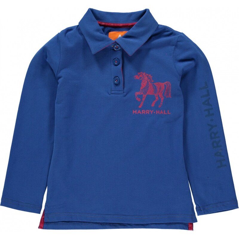 Harry Hall Willerby Rugby Top Infants, cobalt