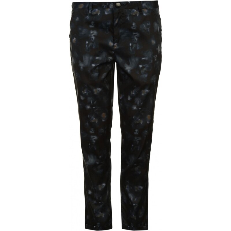 Firetrap Casual Woven Trousers Ladies, denim floral