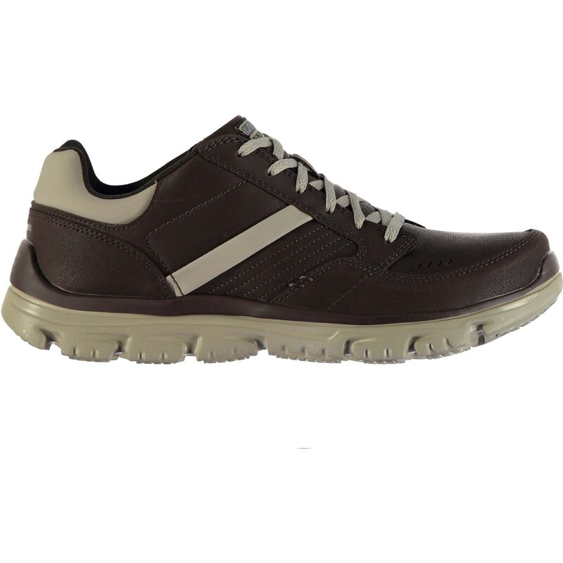 boty Skechers Lite Fit Shoes pánské Brown/Taupe