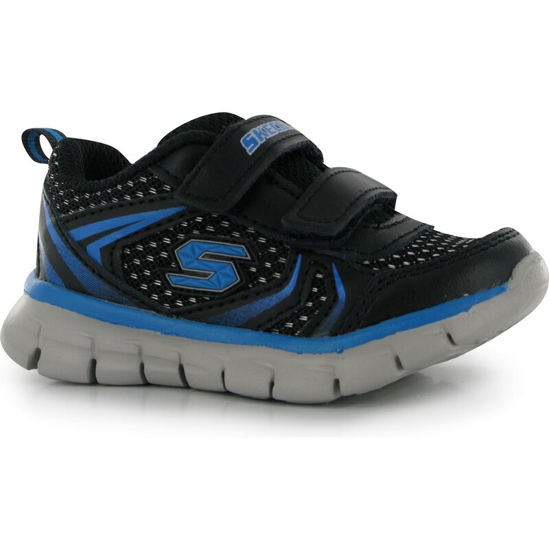 Skechers Synergy Mini Infants Trainers, black/blue