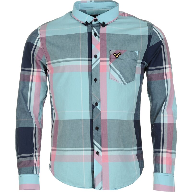 VOI Kelson Checked Shirt, sky