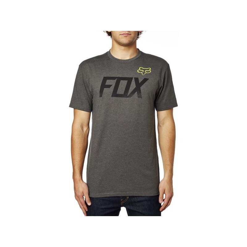 Pánské tričko Fox Tuned Ss premium Tee heather military M