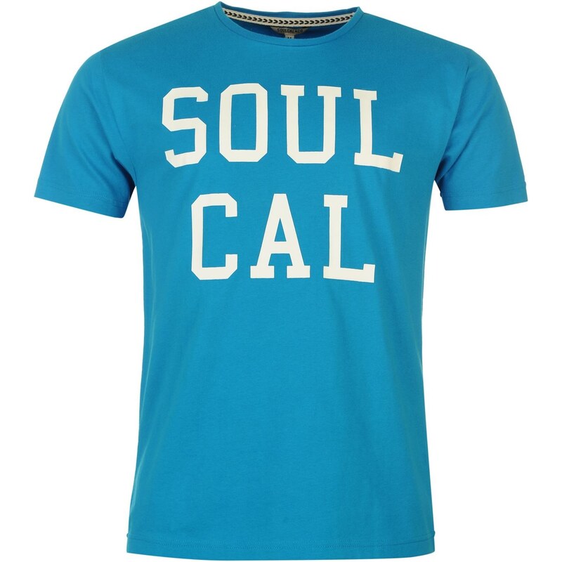 Pánské tričko SoulCal Logo - modrá