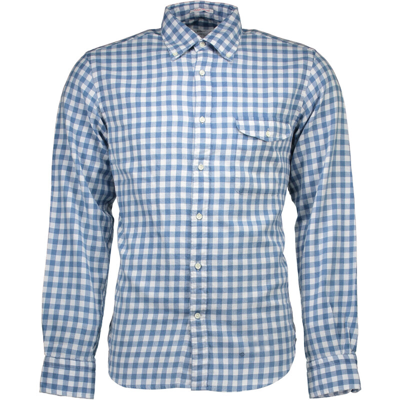 Pánská košile Gant - M / Azurová