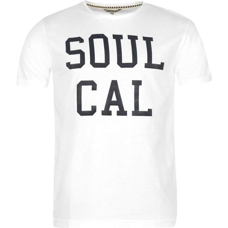 Pánské tričko SoulCal Logo - bílá