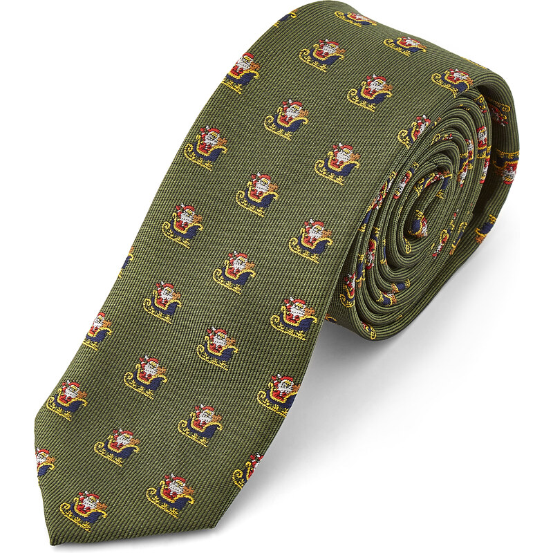 Trendhim Vánoční kravata Santovy sáně X2-9-5571