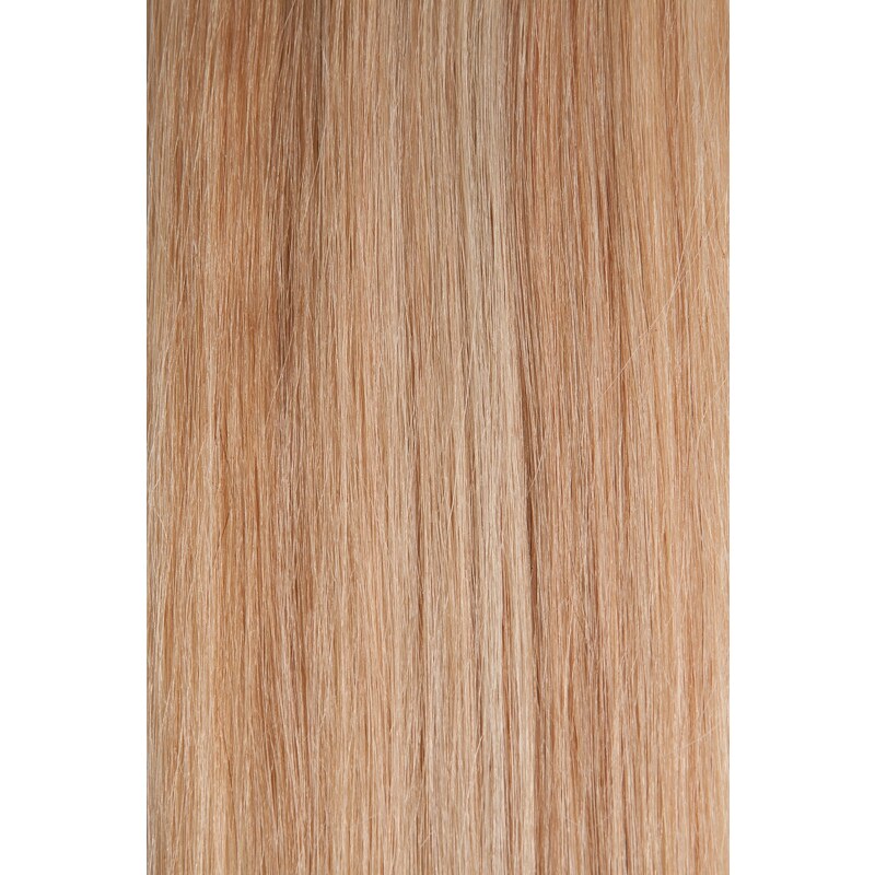 svetshopaholiku.cz Vlasy s keratinem - 50 cm melír přírodní blond/světlá blond