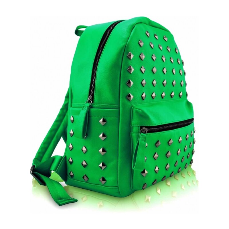 Dámský batoh Studs 186 zelený