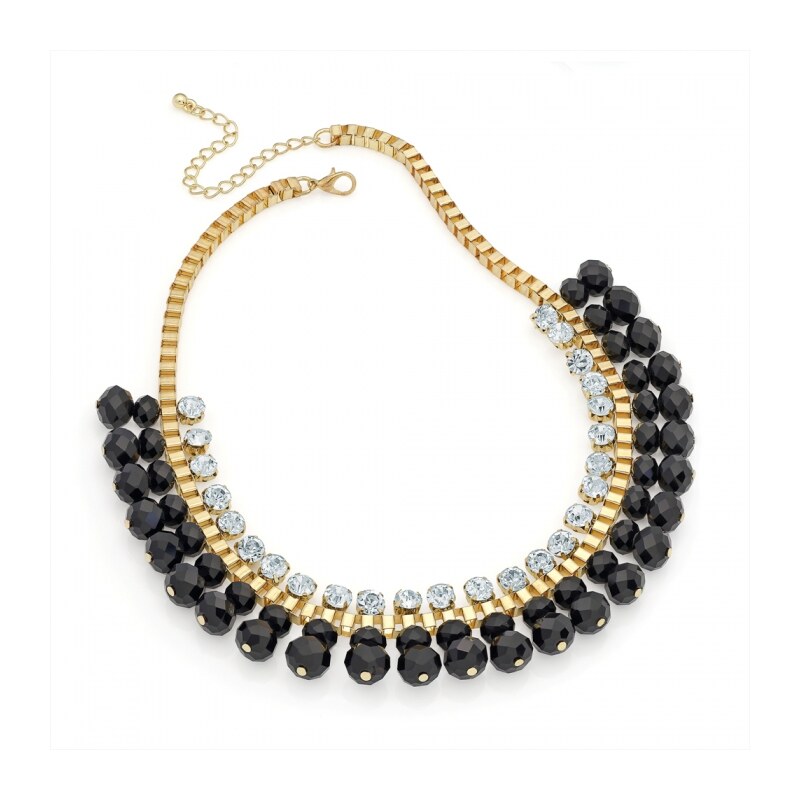 Černý náhrdelník Tina 29774