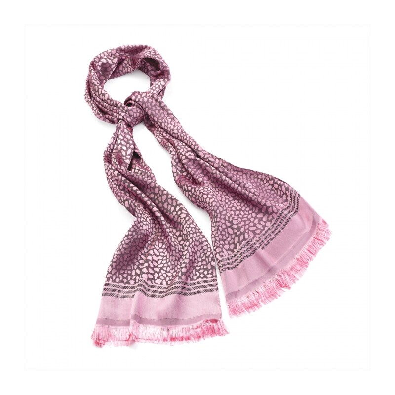 Dámský růžový šátek Vicky 29861