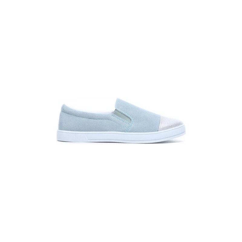 Dámské modré slip on tenisky Soso 778