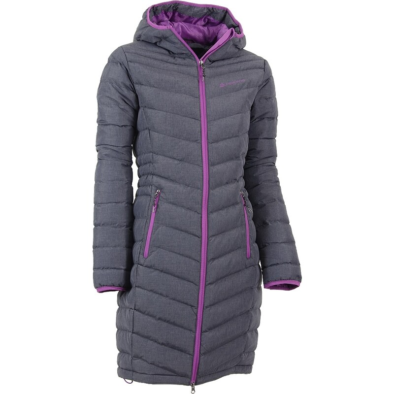Dámský zimní kabát ALPINE PRO ADRIANNA LCTF019 TMAVĚ