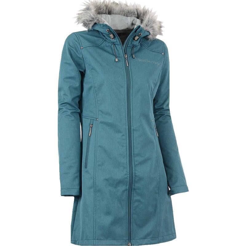 Dámský softshellový kabát ALPINE PRO PRISCILLA 2 INS. TMAVĚ