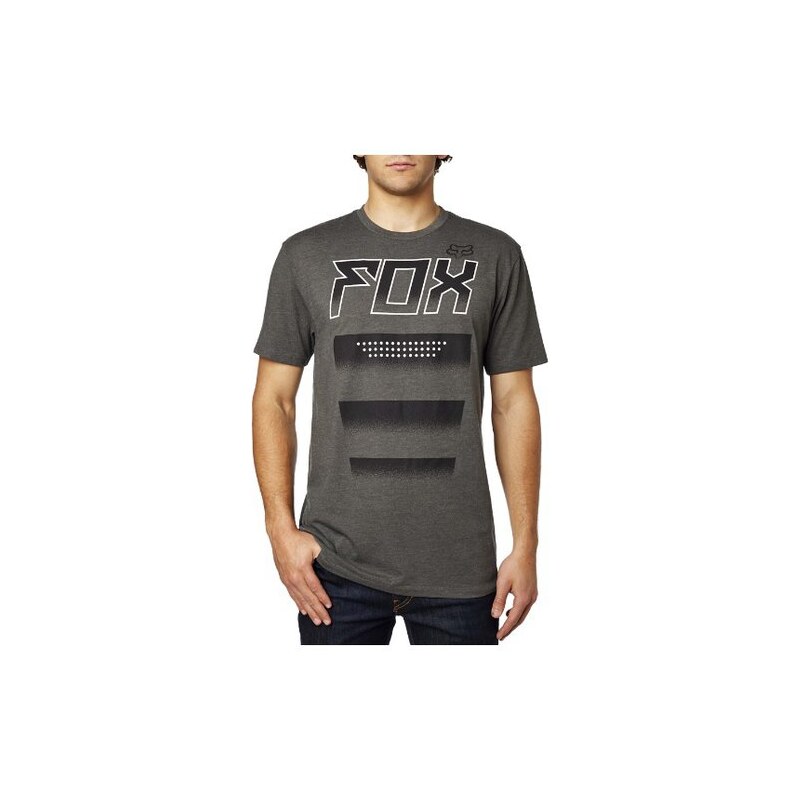 Pánské tričko Fox Impressor Ss premium Tee heather military M
