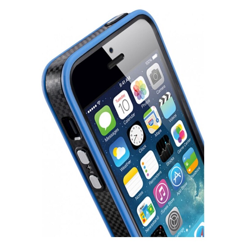 NavJack Trim Series Bumper pro iPhone 5/5S - Azure Blue