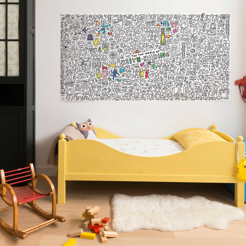 Omalovánka OMY Keith Haring XXL (180 x 100 cm)