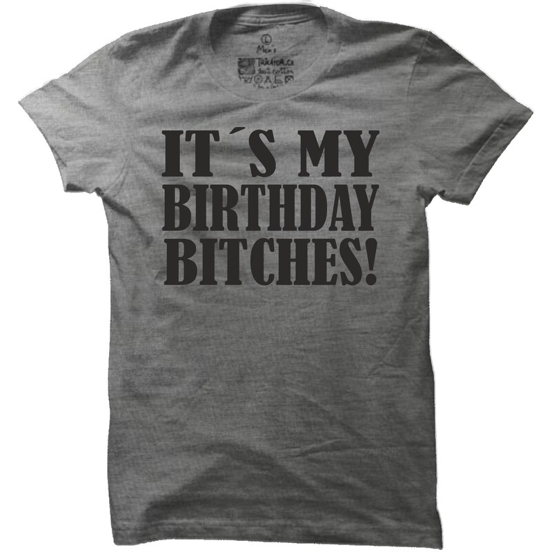 Pánské tričko Dnes mám narozeniny!