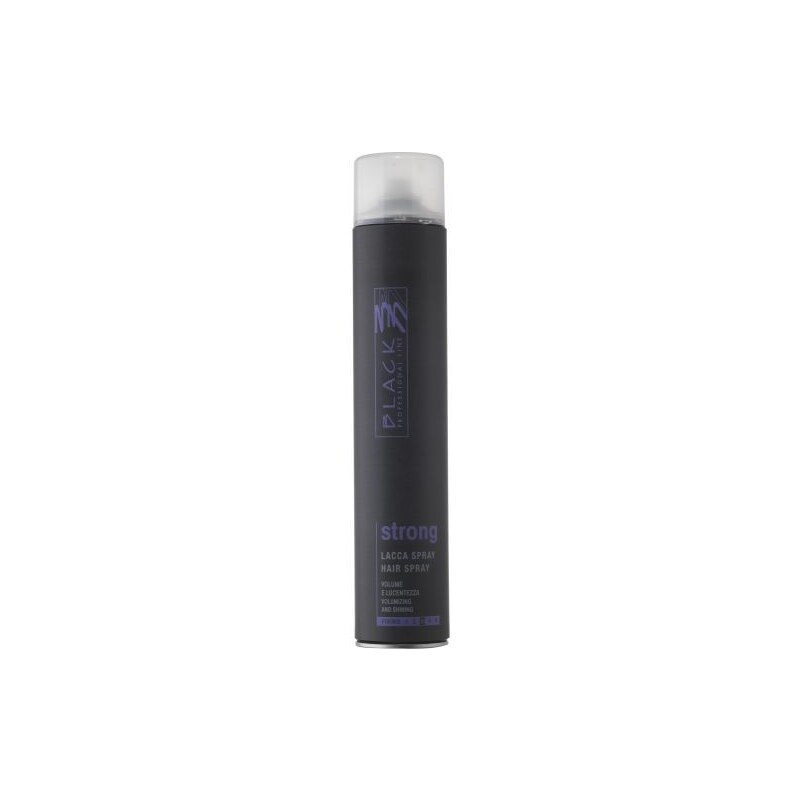 Black Professional Line Strong Lacca Hair Spray 750 ml