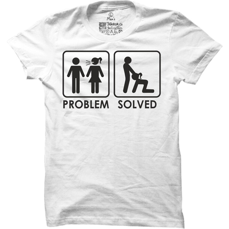 Pánské tričko Řešení každého problému