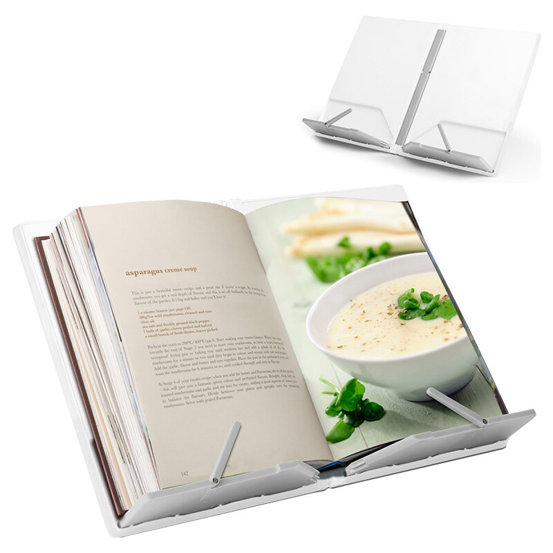 Skládací stojan na kuchařku JOSEPH JOSEPH CookBook | bílý