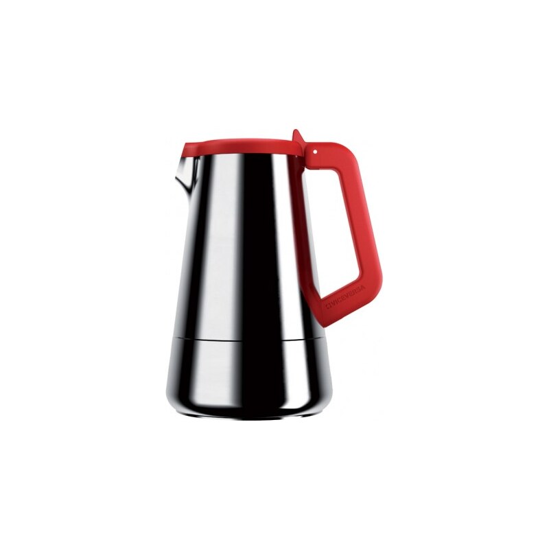 Moka konvička VICE VERSA Caffeina 2-cups | červená