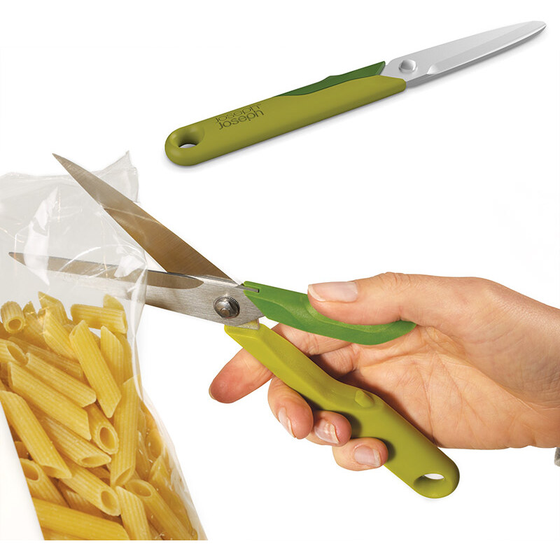 Praktické multifunkční nůžky JOSEPH JOSEPH Twin-Cut™ | zelené