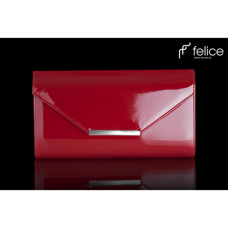 Večerní červená kabelka (F07BO)