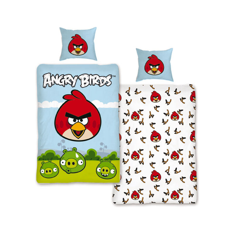 Povlečení Angry Birds Luke 140x200